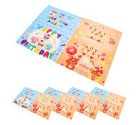 Angoily 20 Pcs Handdrawn Birthday Cards Bulk Set for Men Women Foldable Thank You Cards with Envelopes Artistic Party Supplies for S Celebrations and Family Greetings