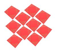Angoily 20 Sheets Chinese Spring Festival Red Sumi Writing Paper for Fu Character Calligraphy Lightweight Paper with Ink Absorption for Year Decorations and Craft Celebrations