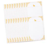 Angoily 20 Sheets Vintage Retro Letter Papers for Writing and Invitations Thickened White Lined Stationery Decorative Chinese Style Paper for Festivals Greeting Cards and Crafting