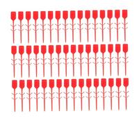 Angoily 2000pcs High Visibility Plastic Fire Safety Seals Durable Tamper Ties for Enhanced Fire Extinguisher Management Fit for Homes Offices and Vehicles