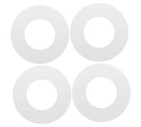 Angoily 2000pcs White Self Adhesive Paper Hole Reinforcement Stickers Punch Hole Reinforcers for Loose Leaf Paper Strong Adhesion Labels for Office School Home Documents