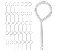 Angoily 200pcs Fire Extinguisher Pull Pins Stainless Steel Quick Release Lock Pins Fire Extinguisher Accessories Durable Safety Replacement Set for Secure Maintenance