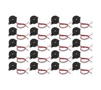 Angoily 20pcs Active Piezoelectric Buzzer - Electric Warning Alarm Device - Continuous Sound Signal for Physics Circuit Games Vehicle Security