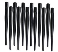 Angoily 20Pcs Black Comic Pen Holders Sturdy Replaceable Nib Holders for Daily Drawing and Ink Calligraphy Art Supplies for Manga and Sketching