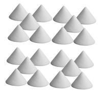 Angoily 20pcs Ceramic Pottery Kiln Nails Aluminium Oxide Refractory Support Nails High Temperature Resistant Reusable Kiln Supporting Tools for Stoneware Pottery Firing