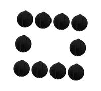 Angoily 20pcs Gas Stove Knobs Rotary Gas Range Control Knobs Black and Kitchen Accessories