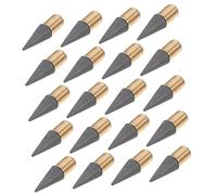 Angoily 20Pcs Inkless Pencil Nibs Replaceable Tips for Everlasting Reusable Graphite Pencils Portable Writing and Drawing School Stationery for Students Teachers and Artists