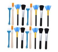 Angoily 20pcs Keyboard Cleaning Brush Set Lightweight Portable Static Tools for Computer Laptop Pcb Cleaning Kit Fit Narrow Gaps Ergonomic Grip for Electronics Maintenance