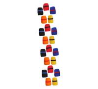 Angoily 20pcs Thick Microphone Covers for Handheld Microphones Sponge to Reduce Wind Noise and Saliva Impact Easy to Install for Ktv and Events