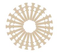 Angoily 20pcs Unfinished Natural Wood Slices for DIY Crafts S Painting Wood Pieces Safe Material Creative Art Supplies for Boys and Educational