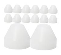 Angoily 20pcs Wear-resistant Pe Gasket Non-stick Pen Bushings for Pen Turning Kit Supplies for Turning Projects