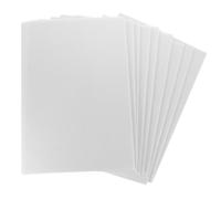 Angoily 20PCS White Foam Craft Boards for Safe Foam Printing Plates for DIY Card Making Scrapbooking Classroom Art Projects and Creative Stamp Crafts