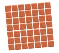 Angoily 210pcs Miniature 1/16 Scale Mini Bricks Tiny Dollhouse Accessories for Kitchen Garden Landscaping Model Architect Buildings DIY Construction Office Desk Toys Supplies Red