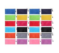 Angoily 24pcs Pencil Case: Waterproof Pen Storage Bag for Students - Stationery Organizer - School Supplies for Exam - Modern Style Stationery Pouch 23x11.5cm