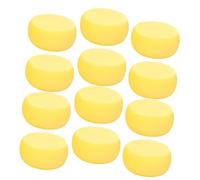 Angoily 24Pcs Round Facial Sponges Multi Function Makeup Remover and Cleansing Pads Soft and Absorbent Face Scrubbers for Gentle Cleaning Washable and Reusable for Travel Use