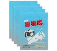 Angoily 250 Sheets Microscope Lens Cleaning Paper High-grade Scratch-resistant Tissue for Camera Screens and Optical Devices Convenient Booklet for Dust Removal and Safe Use