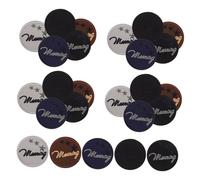 Angoily 25Pcs Embroidered Patches for Clothing Repair and Decoration Stylish English Applique for Jeans Hats Jackets Shoes Versatile DIY Patch Kit to Cover Tears and Enhance Garments