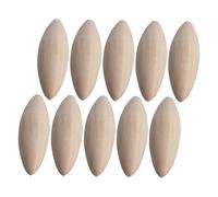Angoily 25Pcs Natural Oval Wood Beads Unfinished Wooden Beads for Crafts DIY Jewelry Making Bracelets Necklaces Earrings Home Decoration