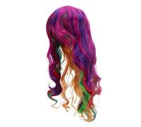 Angoily 27.5" Women's Long Curly Harajuku Style Wig Heat Resistant and Permable Imported Japan Material for Drama and Halloween Costume