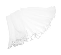 Angoily 27cm White Pearl Tulle Fabric Mesh for Flower Bouquet Wrapping Wedding Cake Decoration Diy Craft Supplies