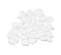 Angoily 29pcs Wire Bending Mold Velvet Flower Filigree Template Plastic Long Point Large Fan Shape for Hairpins, Beginners, Family Craft Classes, Nonheritage Workshops