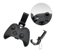 Angoily 2pc Gamepad Holder Clip Stand for Smart Phone Black | Flexible Clip-on Design, Plastic and Metal Build, Strong Secure Fit for Mobile Phone