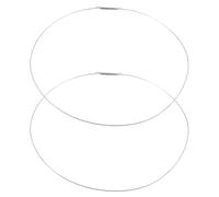 Angoily 2Pc Heavy Duty Washing Machine Door Seal Ring Boot Steal Retaining Ring Compatible with Multiple Washers Durable Design for All Types Easy Installation for Optimal