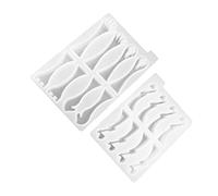 Angoily 2pcs 3D Chess Pieces Molds Silicone Epoxy Resin Craft Molds Not Easy to Deform Or Break DIY Casting Moulds for Children’s Creative Projects