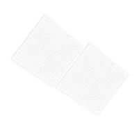 Angoily 2pcs Acrylic Clay Crafting Board 7.3x7.3 Inches Square for Polymer Clay with Improved Flatness and Easy to Clean Surface for DIY and Creative Projects