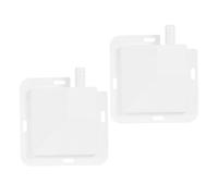 Angoily 2pcs Air Conditioner Drain Pan with Large Funnel Design Hole Drip Tray for Efficient Water Collection and Overflow Prevention Portable Ac Water Catcher for Home and Office