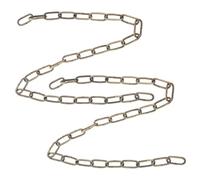 Angoily 2pcs Antique Finish Iron Chandelier Chain Hanging Chain for Pendant Lights Vintage Style Lighting Fixture Accessory for Indoor Outdoor Decor
