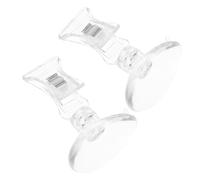 Angoily 2pcs Aquarium Seaweed Suction Cup Clips Feeding Tool for Fish Tank Veggie Holder Securely Holds Algae and Dried Seaweed Underwater Aquarium Accessories
