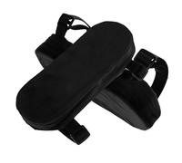 Angoily 2pcs Armrest Pillow for Chair Elbow Cushion Reduce Arm Fatigue Easy Movement Black Pp Cotton Lint Comfortable Padding for Gaming Sessions and Office Use