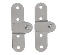 Angoily 2pcs Attic Ladder Hinge Replacement Kit Iron Folding Ladder Joint for Telescopic Versatile Compatibility
