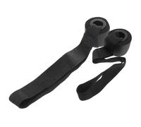 Angoily 2pcs Black Pvc Door Anchor for Resistance Bands with Strong Pressure Resistance and Added Stability, Home Fitness Exercise Strap Suitable over Door Workout