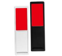 Angoily 2Pcs Blank Privacy Door Sign Vacant Occupied Indicator for Restroom Conference Room Non Fading Design Easy Slide Function for Office Use