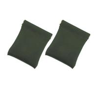 Angoily 2pcs Change Wallet Coin Purse Fashionable Pu Soft Easy to Carry Daily Occasions with Structure and Unique Design