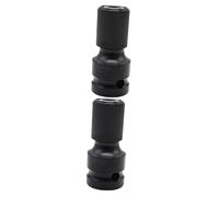 Angoily 2pcs Chuck Adaptor Wrench 1/2 Drive to 1/4 Drill Bits Quick Release Socket