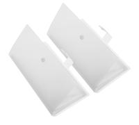 Angoily 2pcs Clear Tickets Album for Travel Events Collectibles Transparent Ticket Holder with Snap Closure Lightweight Design for Easy Carrying for Saving and Cards