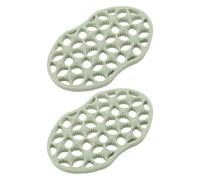 Angoily 2pcs Curling Comb TPE Twisted Curl Brush Comb for Curly Hair Styling Volume Family Salon Use