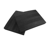 Angoily 2pcs Cuttable Black Polyethylene Foam Sheets for Packing with No Shedding, Sturdy Foam Inserts Cushioning Padding for Transport, Wrapping Tools, and Storage Boxes