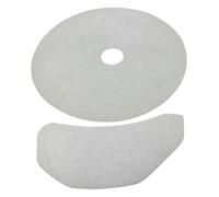 Angoily 2pcs Dryer Lint Filters Replacement Kit with Universal Exhaust and Air Intake Screens, 235mm X 34mm 17.3cm Size, Compatible with Indoor Portable Dryers for Efficient Airflow