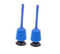 Angoily 2Pcs Durable Plunger Drain Cleaning Supplies for Kitchen and Bathroom Lightweight PP Material Sewer Unblocker Easy to Use Tool for Sink Toilet Bathtub Shower Blockage Removal