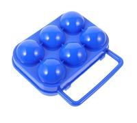 Angoily 2pcs Egg Holder Handle Eggs Storage Container Easy to Carry for Kitchen Camping