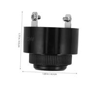 Angoily 2PCS Electronic Piezoelectric Buzzer Alarm with Continuous Beeping Compact Screw Terminal Design for Automotive Reverse Signals and Industrial Control Panels Reliable Long-term