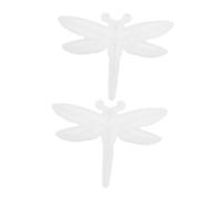 Angoily 2PCS Embossed Dragonfly Silicone Mold for DIY Resin Casting Semi Relief Wall Decor Craft Supplies for Unique Home Art Projects and Handmade Ornaments