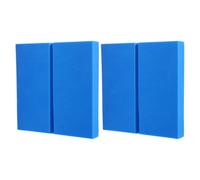 Angoily 2pcs Eva Foam Insect Specimen Display Board Lightweight Blue Specimen Pinning Board with Pins for Butterfly Specimens and Bugs Collection in Science Classroom Education