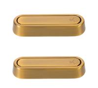 Angoily 2pcs Foldable Coat Hooks Heavy Duty Zinc Alloy Wall Mount, Space-Saving Invisible Folding Hangers for Coats, Scarves, Hats, Keys in Antique Brass Finish