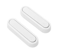 Angoily 2pcs Folding Coat Hooks White, Heavy Duty Zinc Alloy Wall-Mounted Foldable Hangers for Coats Scarves Hats Bags, Space-Saving Hooks Suitable for Entryway Bathroom and Bedroom