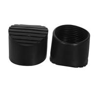 Angoily 2pcs Folding Ladder Feet Covers Non-Slip Rubber Pads Extension Ladder Leg Accessories for Protection Black Easy Installation and Versatile Compatibility